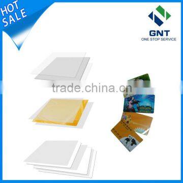 strong coated transparent plastic pvc film 0.08mm