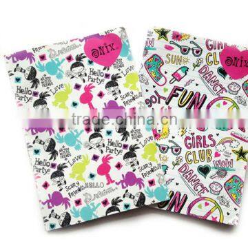 notebook w/customer design,wholesale paper notebook