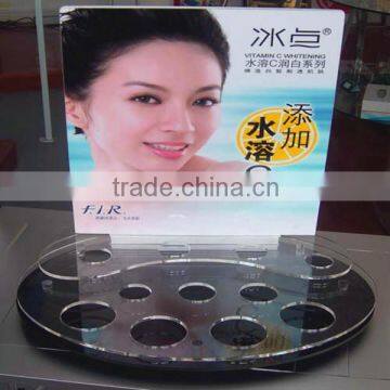 2016 fashion design wholesale price acrylic cosmetic display