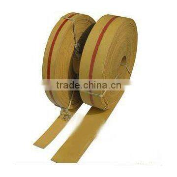 Rubber flat transmission belts