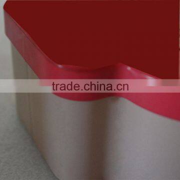 Flower Shaped Gift Tin Packing Boxes/metal Fiower Tin Box