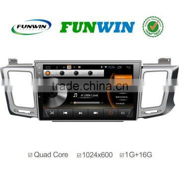 Funwin Android 4.4.2 Car multimedia system double din for toyota rav4 cd player audio system GPS