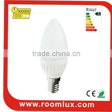 high quality 4w C37 e14 led candle lamp