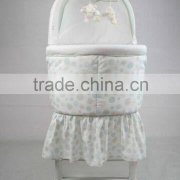 With Mobile Arm Baby Cot Baby Crib Baby Swing Bassinet photo-3