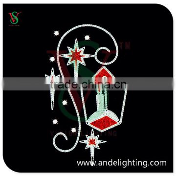 New Theme Park Decorative Candle Motif Light