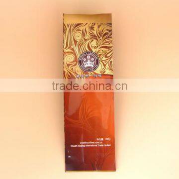 High quality custom printed stand up tea aluminum foil bags