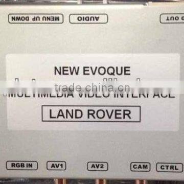 Car Video Interface for Range Rover Evoque after 2011