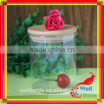 Providing glass dessert jar made in china glass candy jar glass jars for honey wholesale