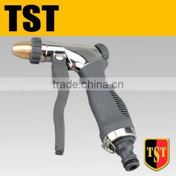 Adjustable metal water spray gun chrome plated