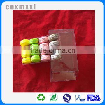 16 Pcs Clear Plastic Mcaron Box And Boxes Food Pacakging photo-6