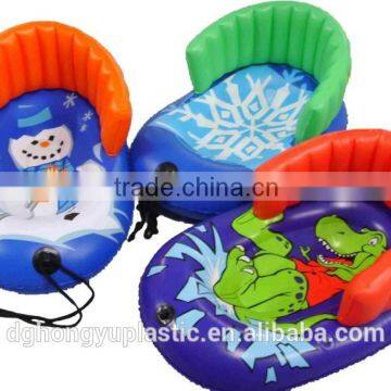 Inflatable happy baby sledge