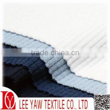 94% poly 6% spandex check terry fabric with treatment yarn