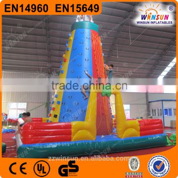 3 in 1 kids commercial inflatable rock climbing wall