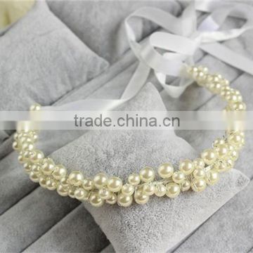 MYLOVE bridal pearl headband handmade wedding hair accessory high quality MLXA15