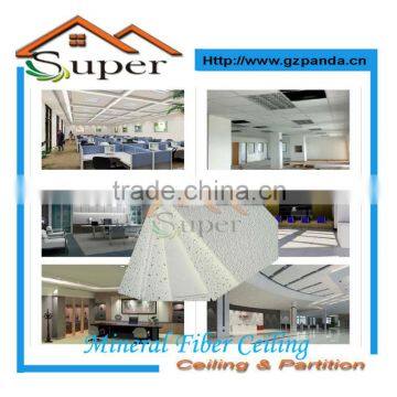 Acoustical Mineral Fiber Suspended Ceiling