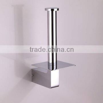 Chrome toilet roll paper holder