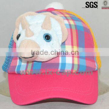 OEM Promotional kids 100% cotton embroidery baseball cap