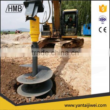 new model earth auger hole drilling machine with ce