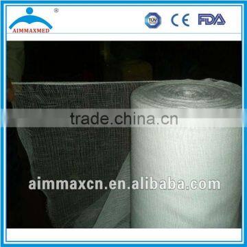 100% cotton bleached gauze jumbo roll 100 yards