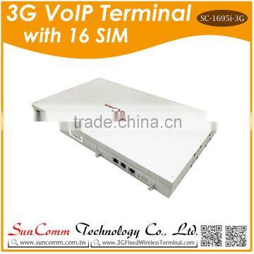 SC-1695-3G 3G VoIP Terminal With 16 SIM, 4 Pcs Antenna photo-2