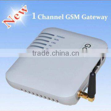 1 Port 1 SIM card GSM VOIP Gateway / GoIP (support SMS & IMEI change)