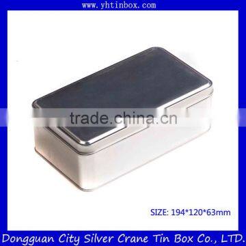 Rectangular Chinese tea tin box