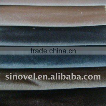 polyester shining velour fabric