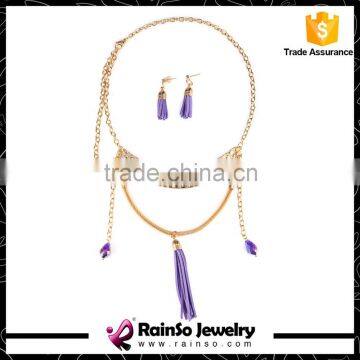 European and American Fashion Jewelry Major Suit Exaggerated Geometric Layer Short Necklace photo-3