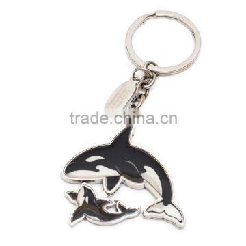 2014 hot sale cheap dolphin shaped keychain bottle opener for 2015 promotion and souvenir made in China