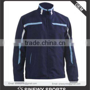 2015 High Quality Custom Sports Tracksuits top For Men/Custom Velour Track Suits top