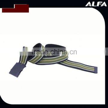White Canvas Belt
