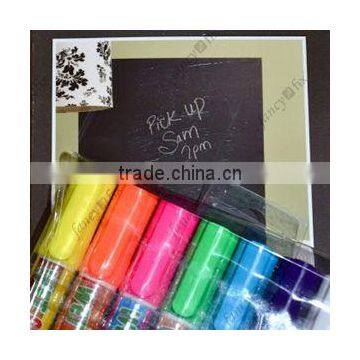 Newly fashion magic removable blackboard sticker