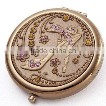 Zinc alloy cosmetic mirror