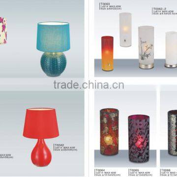 Vintage Warm Light Handmade Hemp Rope Table Lamp With Fabric Lampshade photo-6