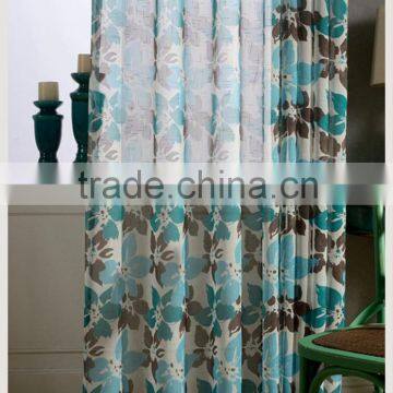 Fashion popular cartoon printed style curtain fabric for kids room