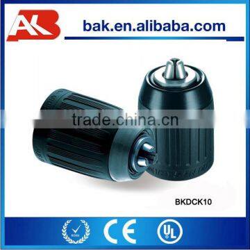 Quick change chuck with keyless system