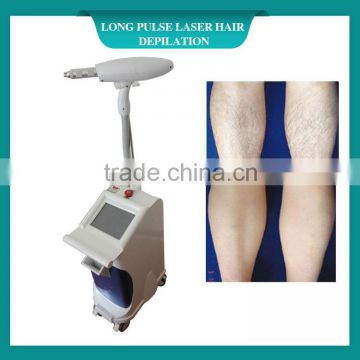 Telangiectasis Treatment 2016 CE Long Pulse ND Yag Laser Shaver Beauty Machine Long Pulse Laser Varicose Veins Laser Tattoo Removal System