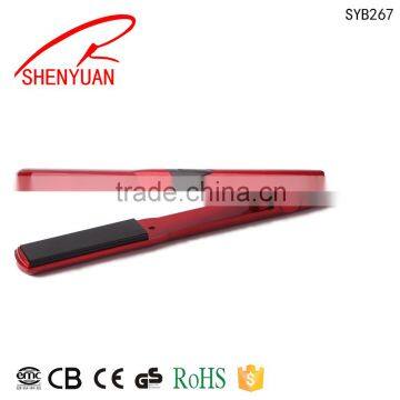 Mini hair straightener heat up to 450F OEM Customized style with LED indicator light