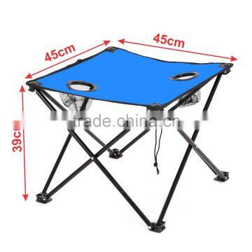Folding Camping Picnic Outdoor Garden Party BBQ Dining Coffee Kitchen Foldable Table and Two Chair For Fishing photo-6