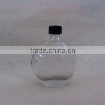 60ml flat glass perfume bottles