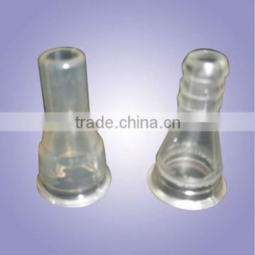 plastic transparent milking lens