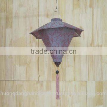 New item silk lantern from Vietnam, attractive decor products