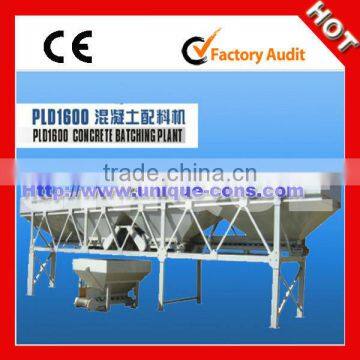 PLD1600-4bins ready mixed concrete batching machine