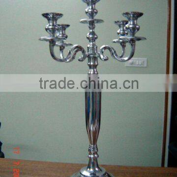 Aluminum CANDLE HOLDER, Candelabra