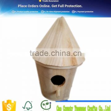 EXport Little birds wooden house lower price nice quality