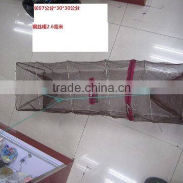 PE Net Mesh Wire Stainless Steel Shrimp Trap,free Fishing Tackle Samples