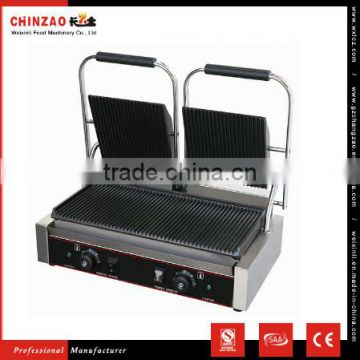 Easy to Use Double Head Stainless Steel Electric Grill Sandwich Press Panini Grill