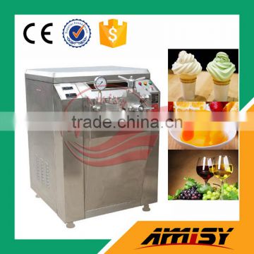 Commercial milk homogenizing machine/high pressure homogenizer price