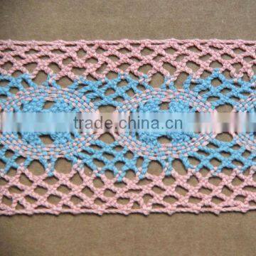 raw white chemical water soluble embroidery lace