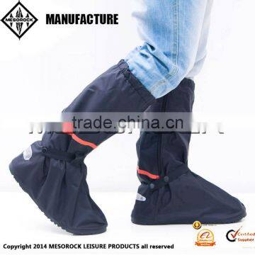 High Quality fashion outdoor waterproof shoes cover high shoes slip-resistant weatherproof cover thickening for motorcycle shoes